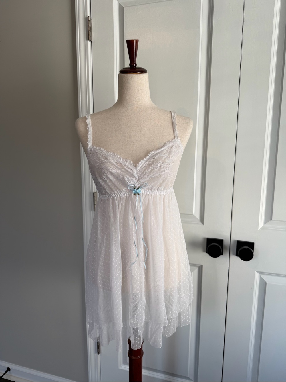 HANKY PANKY Phoebe Babydoll Chemise Lingerie (Size L)